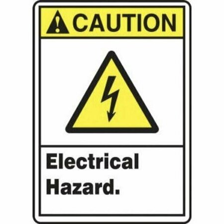 ACCUFORM ANSI CAUTION SAFETY SIGNS ELECTRICAL MRLC636VS
